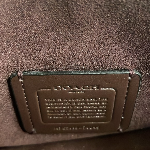 *Like New* Coach Luxe Leather & Suede Shoulder bag w/2 straps - Picture 11 of 11